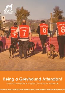 Greyhound Attendant handbook cover